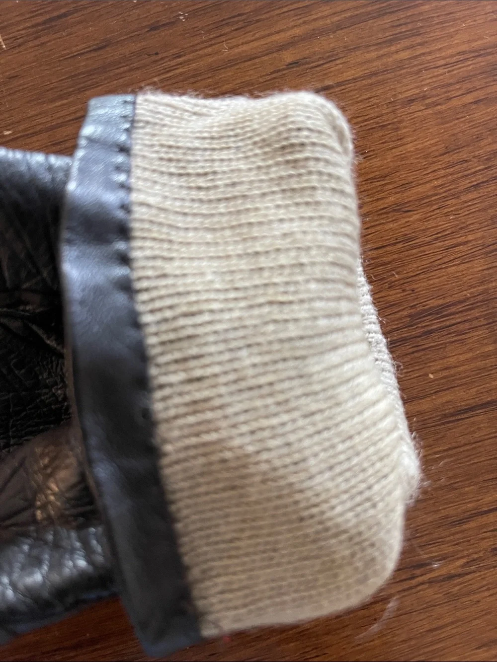 Classic Dark Brown Leather Gloves